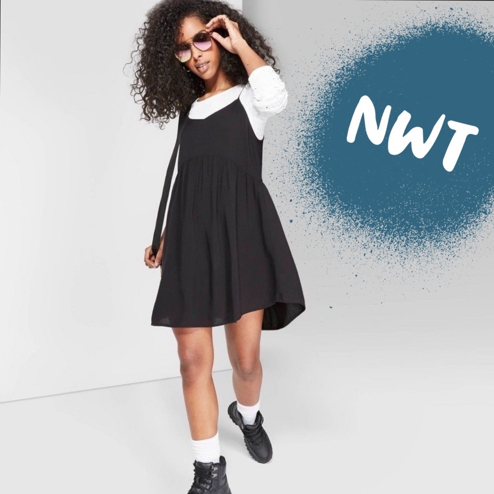 NWT⚡️Wild Fable Strappy Sleeveless Babydoll Dress